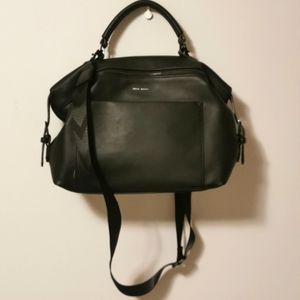 Pixie Mood Allison Vegan Leather Black Crossbody